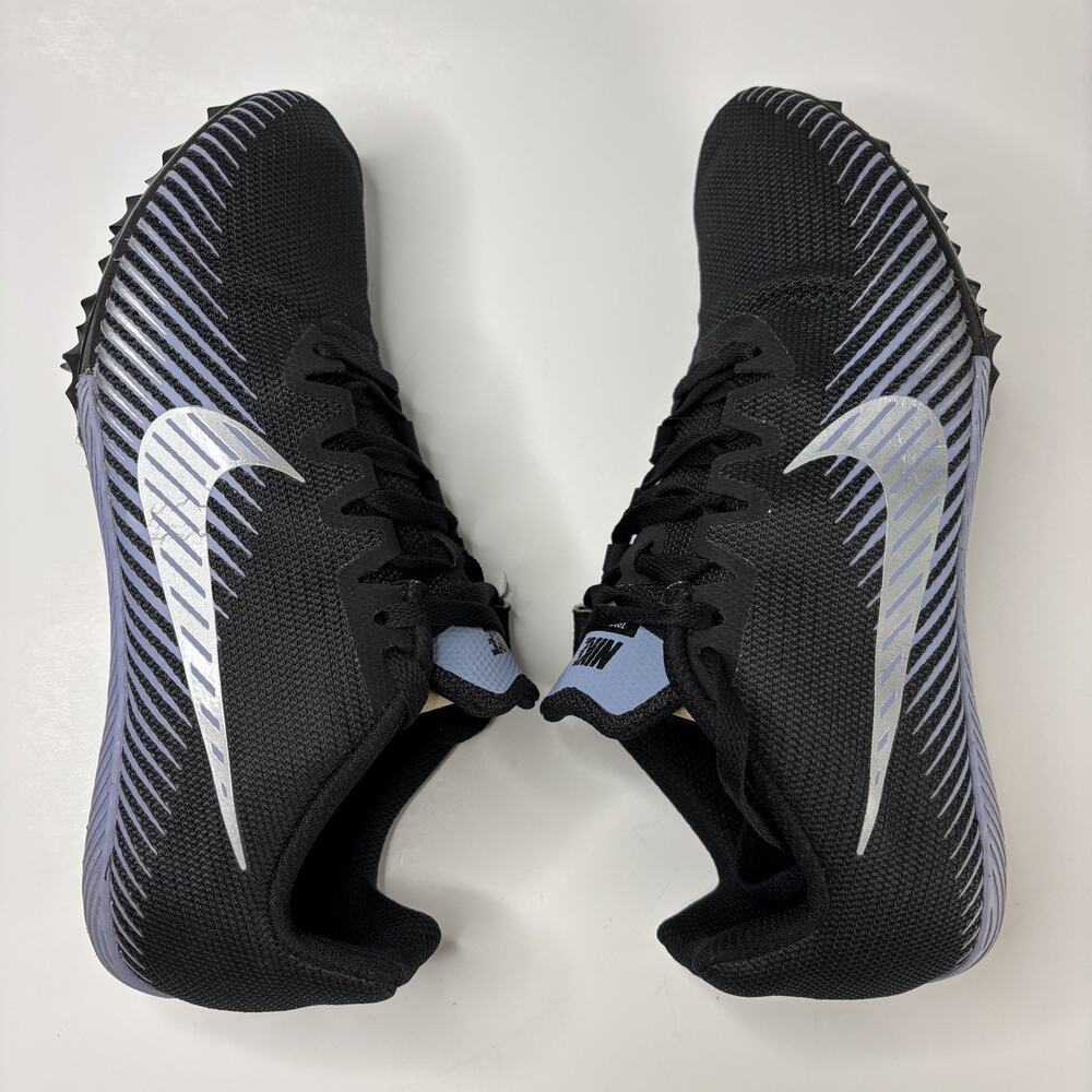 NIKE RACING Shoe Men 5.5 Zoom Rival M Black Gray Track Racing AH1020-004 - Picture 3 of 14